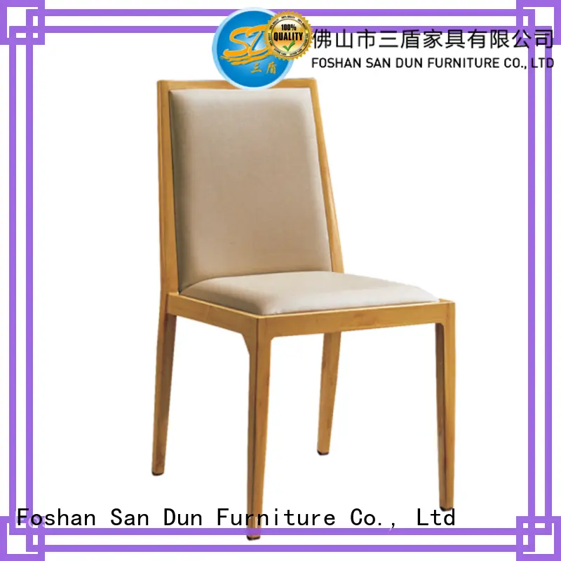 San Dun best price aluminum dining chair supplier for restaurant 1