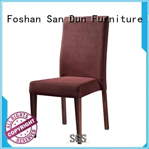San Dun top wooden chair upholstered seat best supplier for hotel 1
