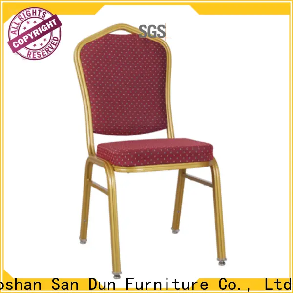 San Dun aluminum chairs for sale supply for hotel banquet 1