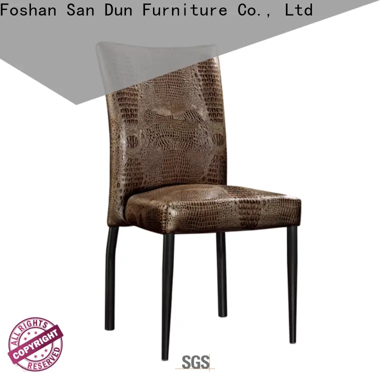 San Dun stackable steel chairs best manufacturer for promotion 1