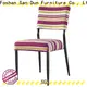 elegant metal and fabric chairs supplier for sale 1