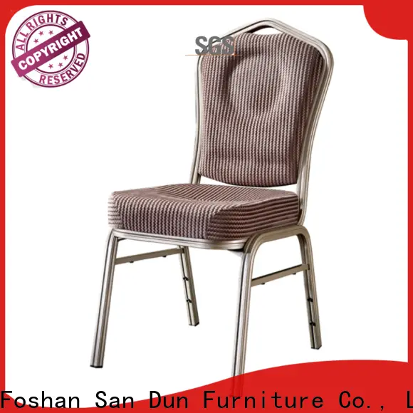 San Dun elegant aluminum dining room chairs with good price for conference 1