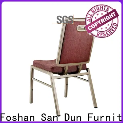 San Dun factory price aluminium banqueting chairs inquire now for restaurant 1