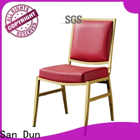 best value stackable aluminum patio chairs factory for hotel banquet 1