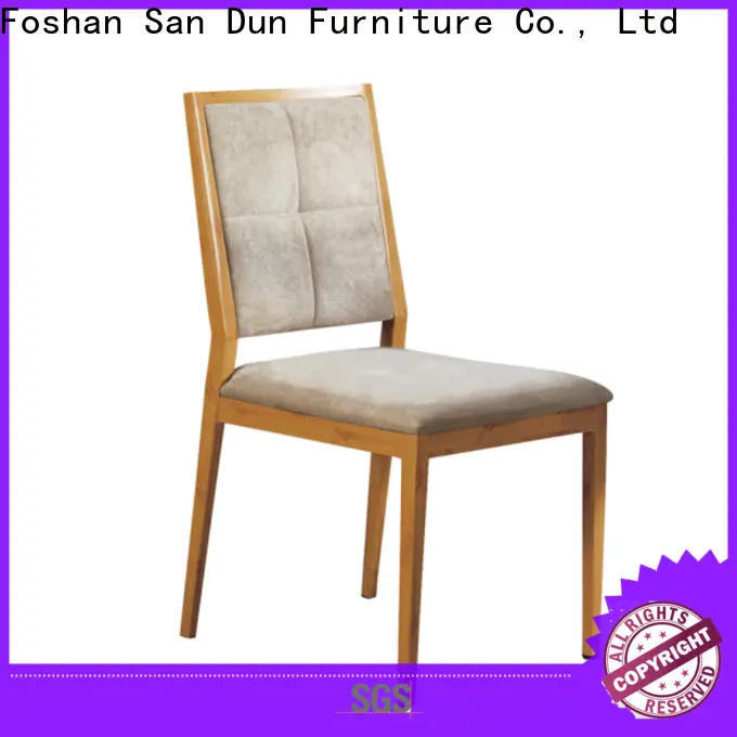San Dun stackable aluminum patio chairs supplier bulk production 1