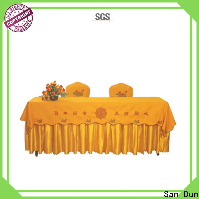 San Dun factory price table linens for wedding reception factory for banquet 1