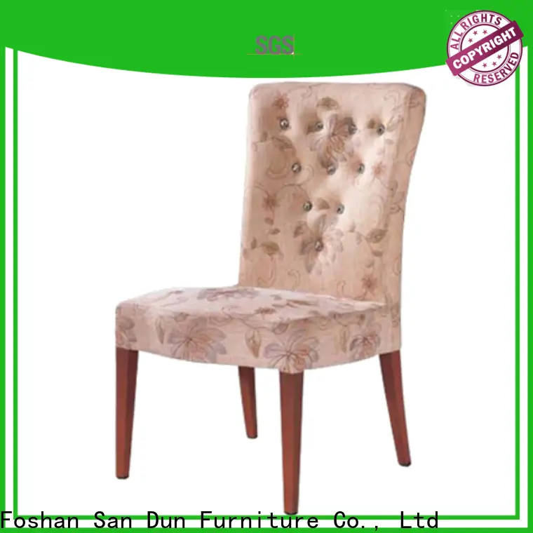 San Dun stylish wooden chair supplier for restaurant 1