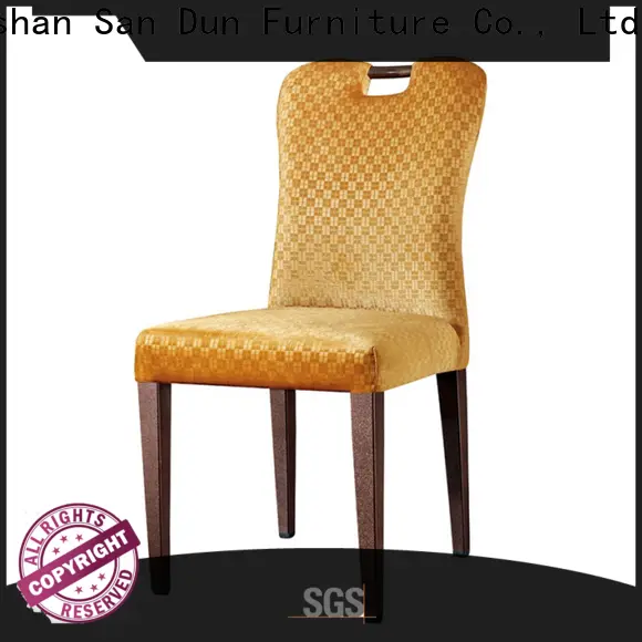 San Dun wooden chair upholstered seat manufacturer bulk buy 1