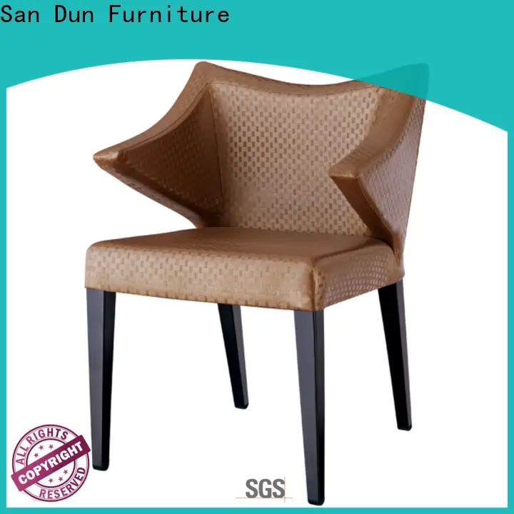 San Dun top quality wood side chair supplier for hotel 1