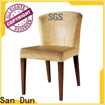 San Dun wooden padded dining chairs manufacturer for dining 1