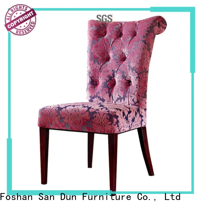 San Dun durable luxury wooden chairs manufacturer bulk production 1