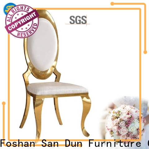 San Dun low-cost stainless steel chairs for sale suppliers for hotel 1