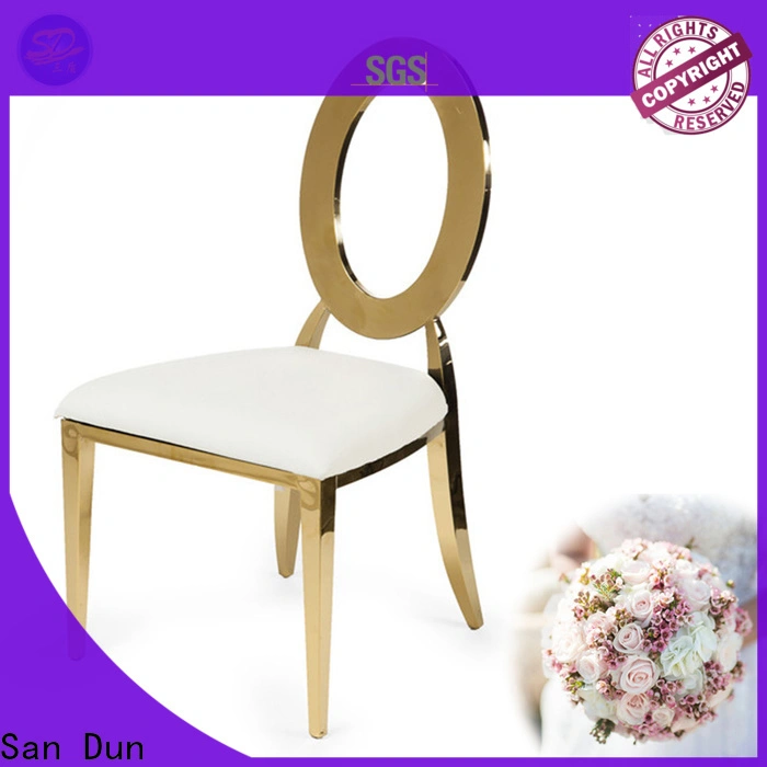 San Dun stainless steel chairs for sale factory direct supply for restaurant 1
