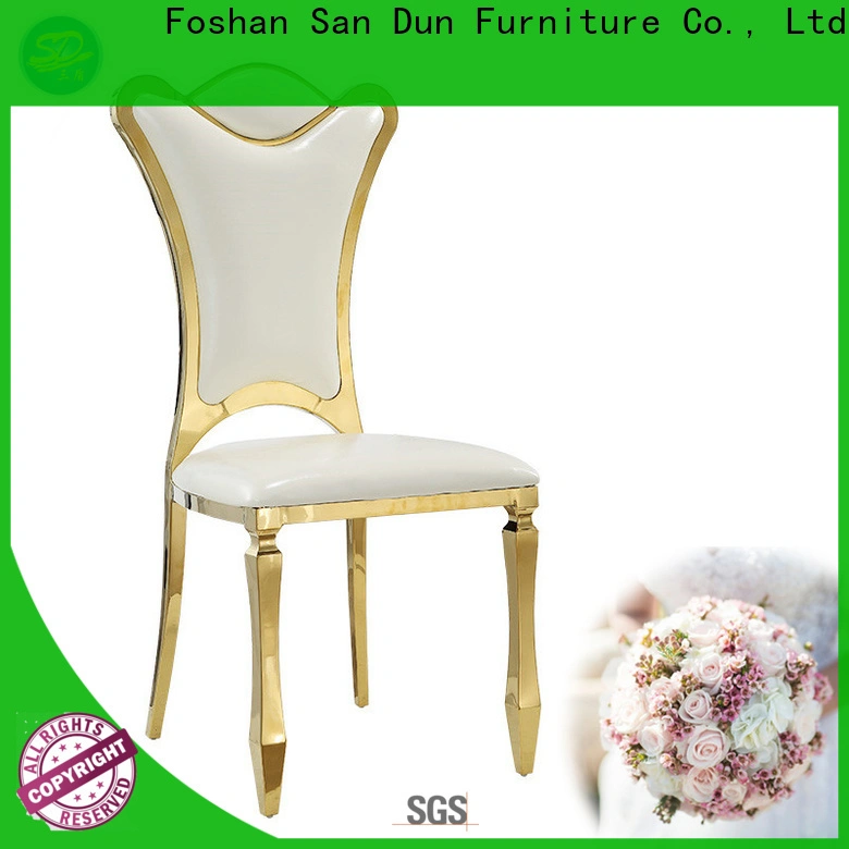 San Dun dining chairs stainless steel wholesale for restaurant 1