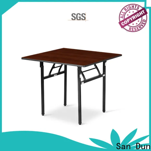 San Dun eco-friendly collapsible banquet table supply for hotel 1