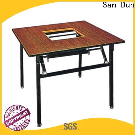 San Dun fold up table wholesale for hotel 1