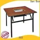 San Dun fold up table wholesale for hotel 1