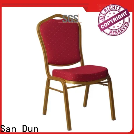 San Dun aluminum stacking chairs best supplier for sale 1