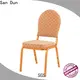 San Dun top quality steel dining chair design manufacturer for church 1