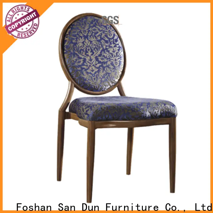San Dun brushed steel dining chairs company for sale 1