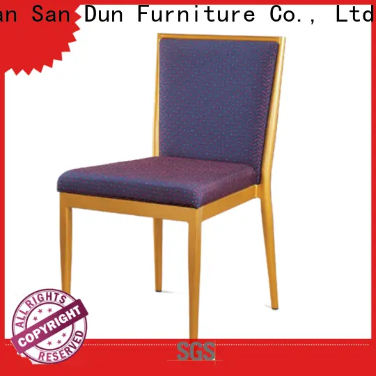 San Dun stackable steel chairs suppliers for sale 1