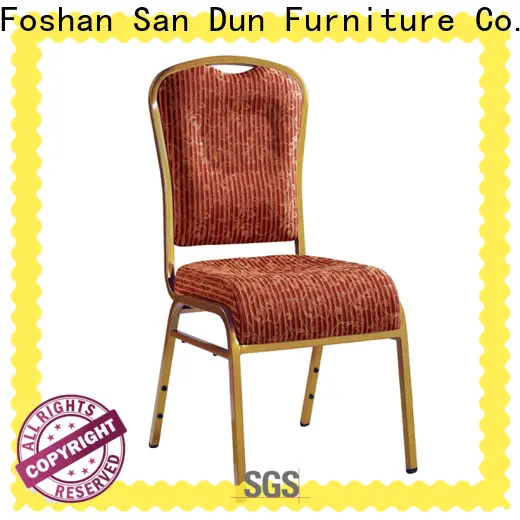 San Dun metal chairs with cushions best supplier bulk production 1