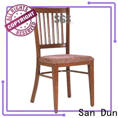 San Dun popular metal chairs with cushions series bulk production 1
