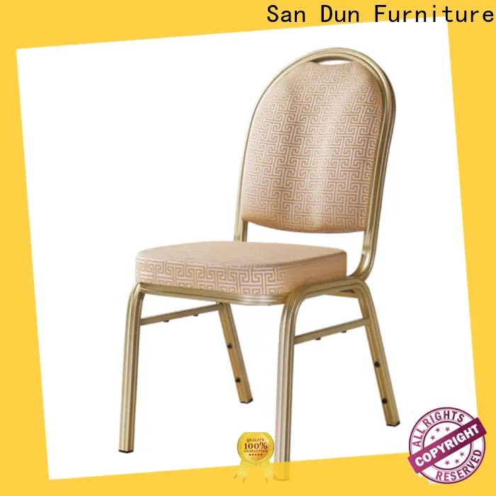 San Dun aluminum desk chair directly sale for coffee shop 1
