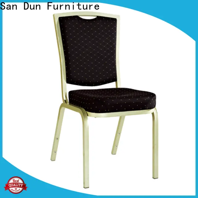 San Dun best value stackable aluminum patio chairs series for conference 1