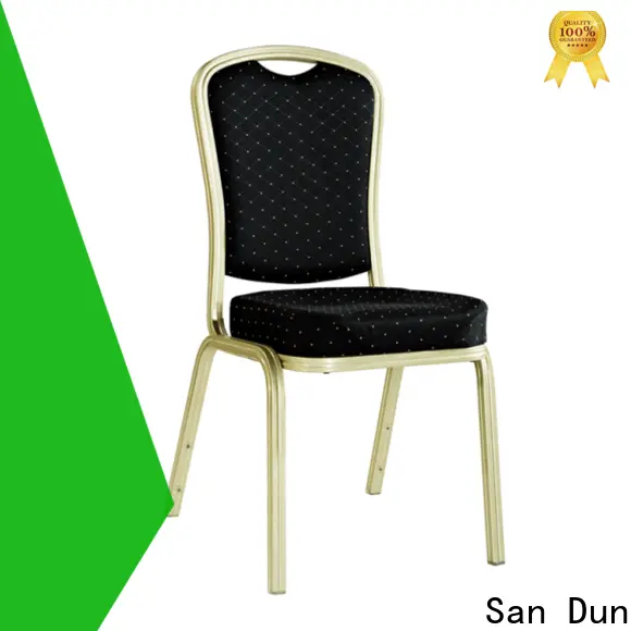 San Dun factory price aluminium stacking garden chairs suppliers for hotel banquet 1