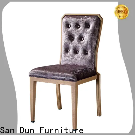 San Dun aluminum banquet chairs best supplier for restaurant 1