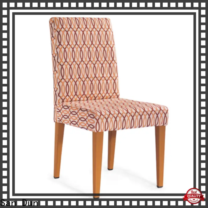 San Dun wooden chairs with padded seats manufacturer for promotion 1