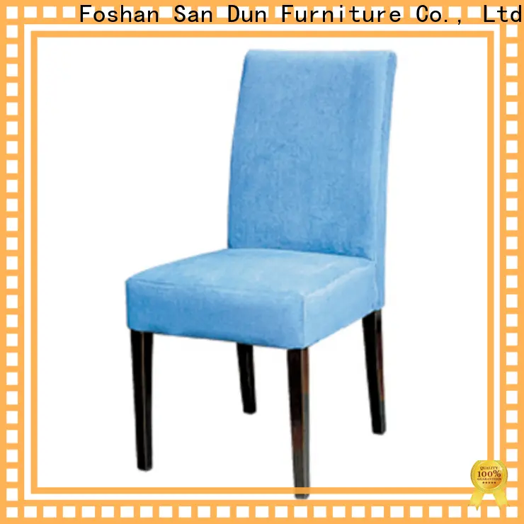 San Dun popular wooden padded dining chairs company bulk production 1