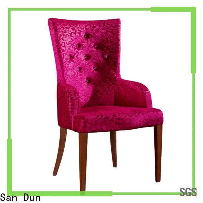 San Dun practical wooden chair with cushion directly sale for wedding 1