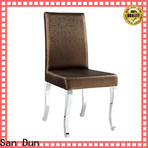 San Dun beautiful wooden chairs wholesale for restaurant 1