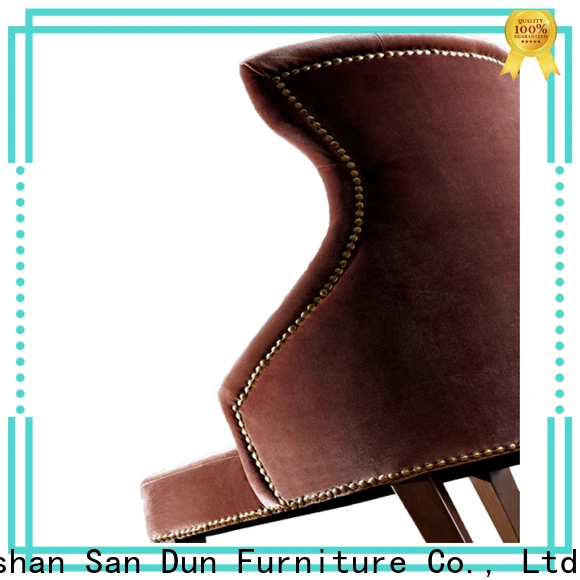San Dun black wooden dining chairs series for hotel 1