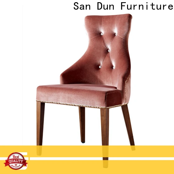 San Dun promotional wooden chairs for table suppliers for party 1