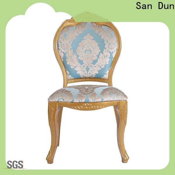 San Dun factory price stackable aluminum chairs with good price for coffee shop 1