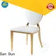 San Dun vintage metal chairs supply for restaurant 1
