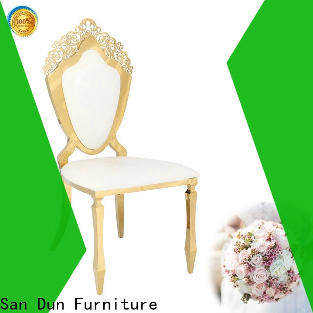 San Dun durable dining chairs with stainless steel legs inquire now bulk production 1