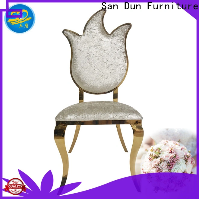San Dun dining chairs with stainless steel legs manufacturer for dresser 1