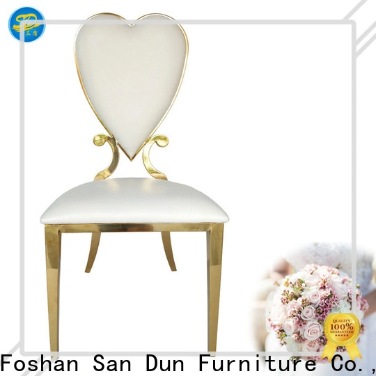 San Dun new modern stainless steel chairs best manufacturer for promotion 1