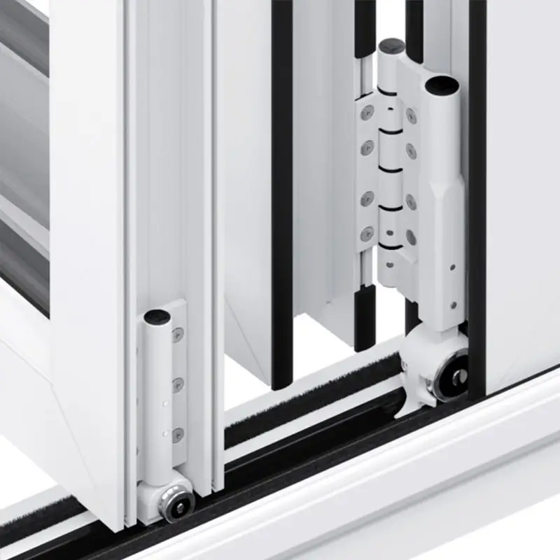 Custom DGD001 Customized Aluminium Frame Sliding Folding Patio D DGD001 Digah Company 2