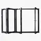 Digah Company Custom Colorful Aluminium Frame Folding Patio Door 1