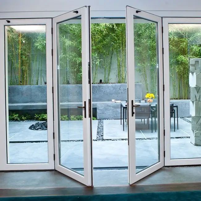 Digah Company Brand Sliding Doors Custom Aluminium Frame French Swing Doors Sliding Doors Factory 1