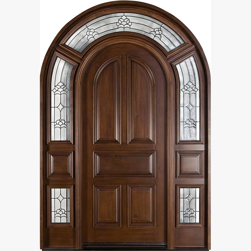 Hand carved exterior solid wood front doors 1