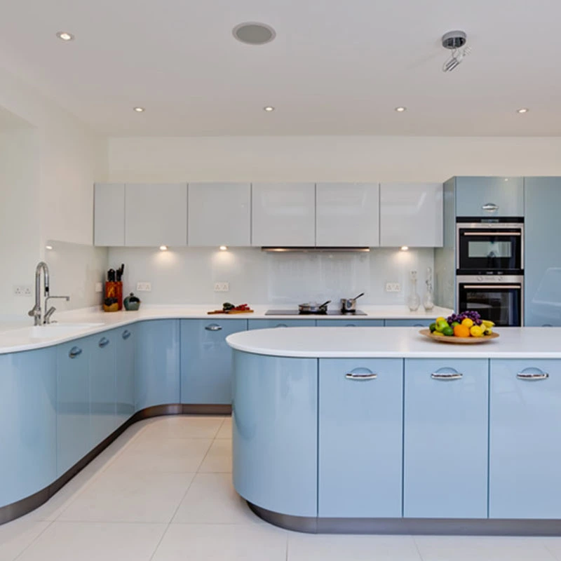 Hot Sale High Gloss Lacquer Kitchen Cabinets 1
