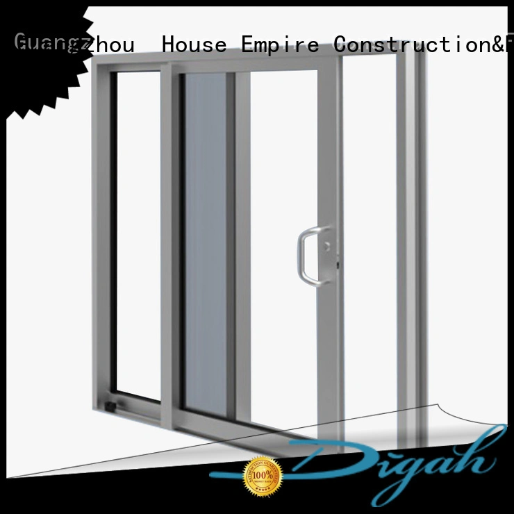 glass colorful Digah Brand aluminium folding door 1