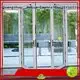 aluminium folding door frame colorful aluminium door customized company 1