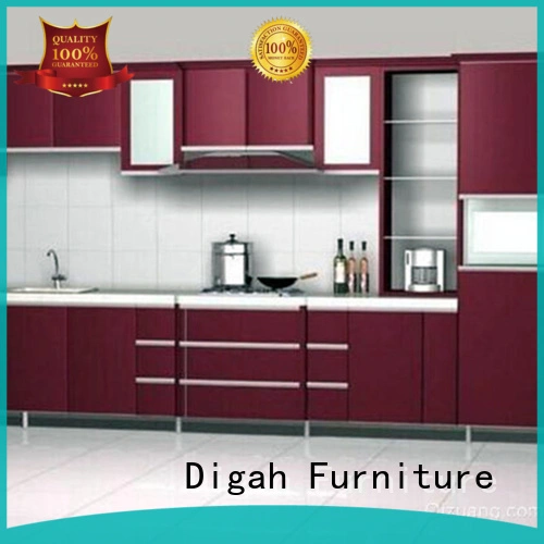 popular custom built kitchen cabinets different colorful Digah Brand 1